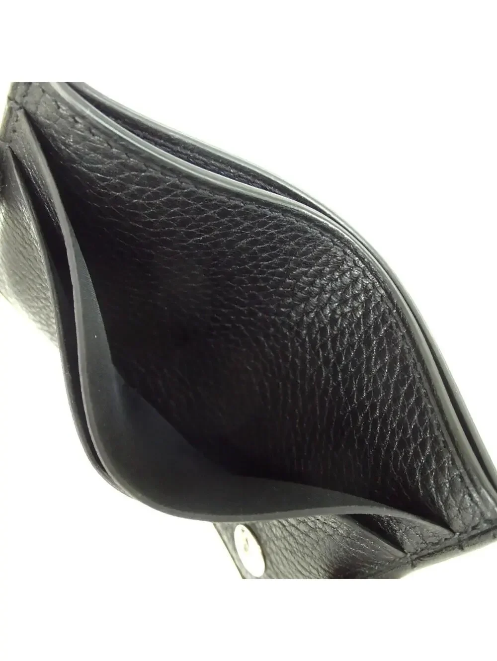 Authentic Dunhill card case leather[Used]